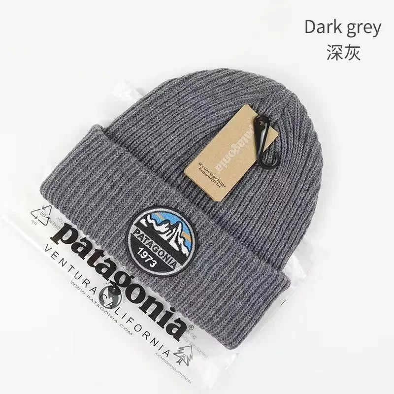 Patagonia Patagonia Dark Grey Beanie Grey - 1