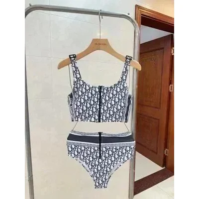 Dior Dior Dior Oblique Black/White Two-Piece Set Multicolor