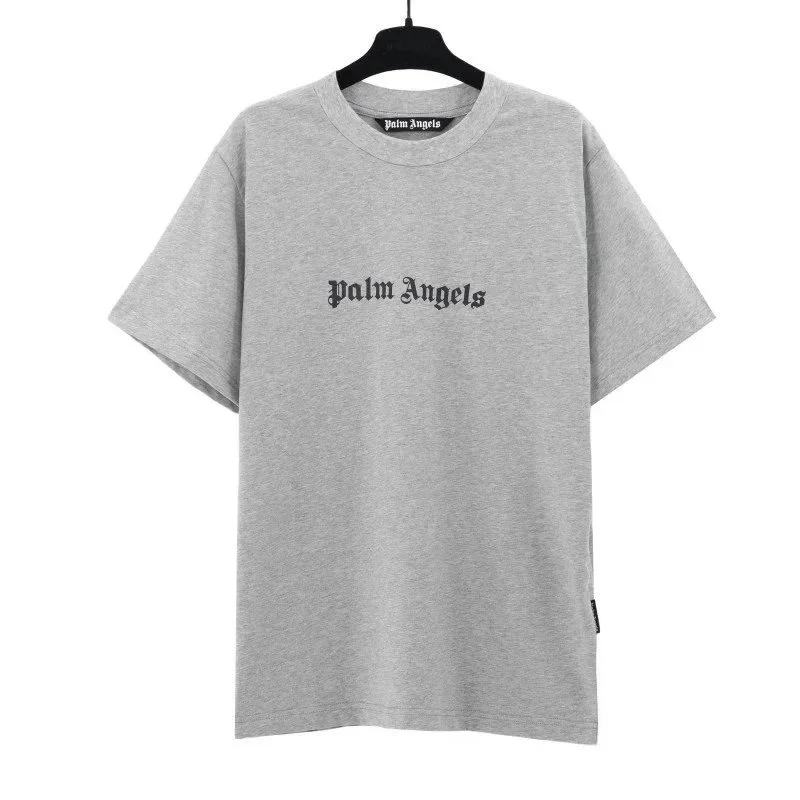 Palm Angels Palm Angels Bear Grey T-Shirt Grey - 1