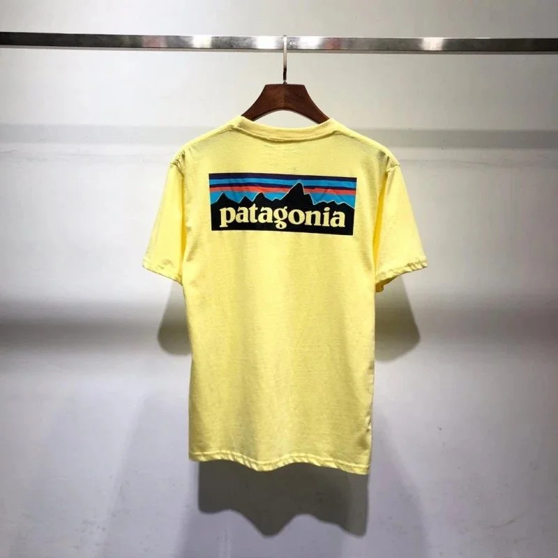 Patagonia Patagonia Yellow P-6 Logo T-Shirt Yellow - 1