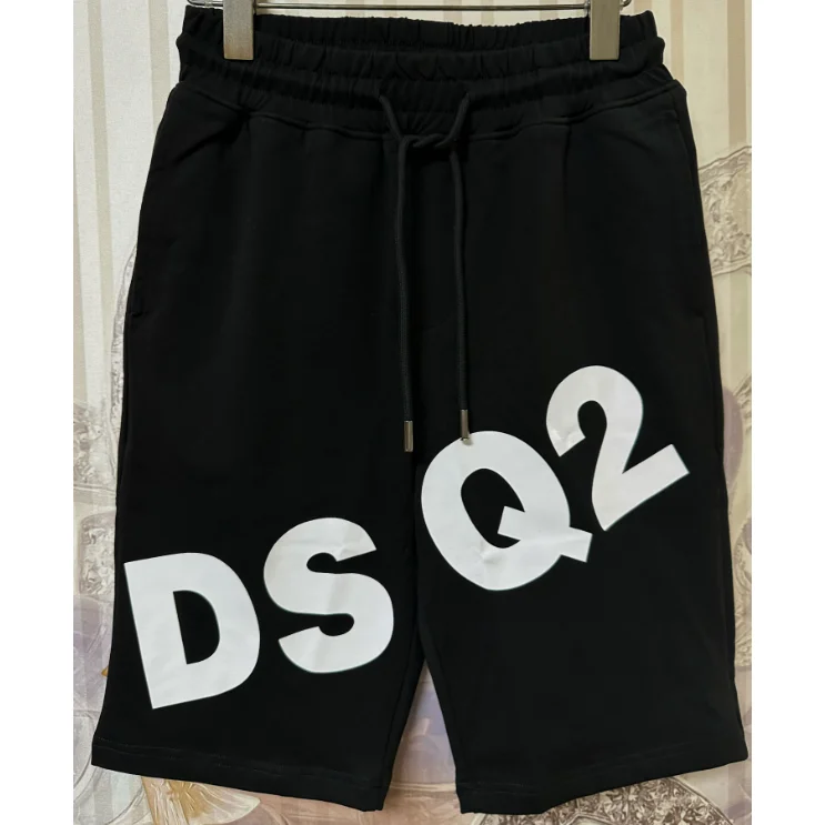 DSQUARED2 DSQUARED2 Q2 Black/White Shorts Black