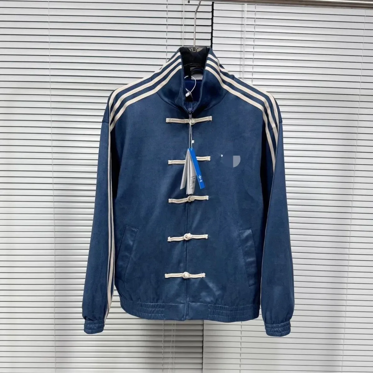 Adidas Adidas Three Stripes Navy Track Jacket Navy