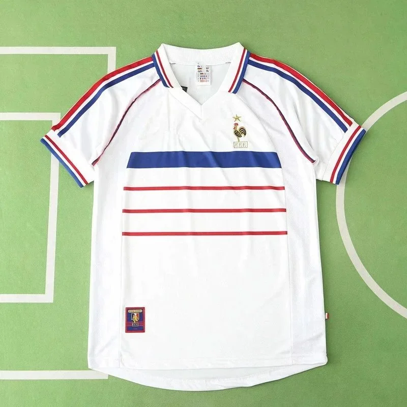 Adidas Adidas Classic Football France Jersey White Red Blue White - 1
