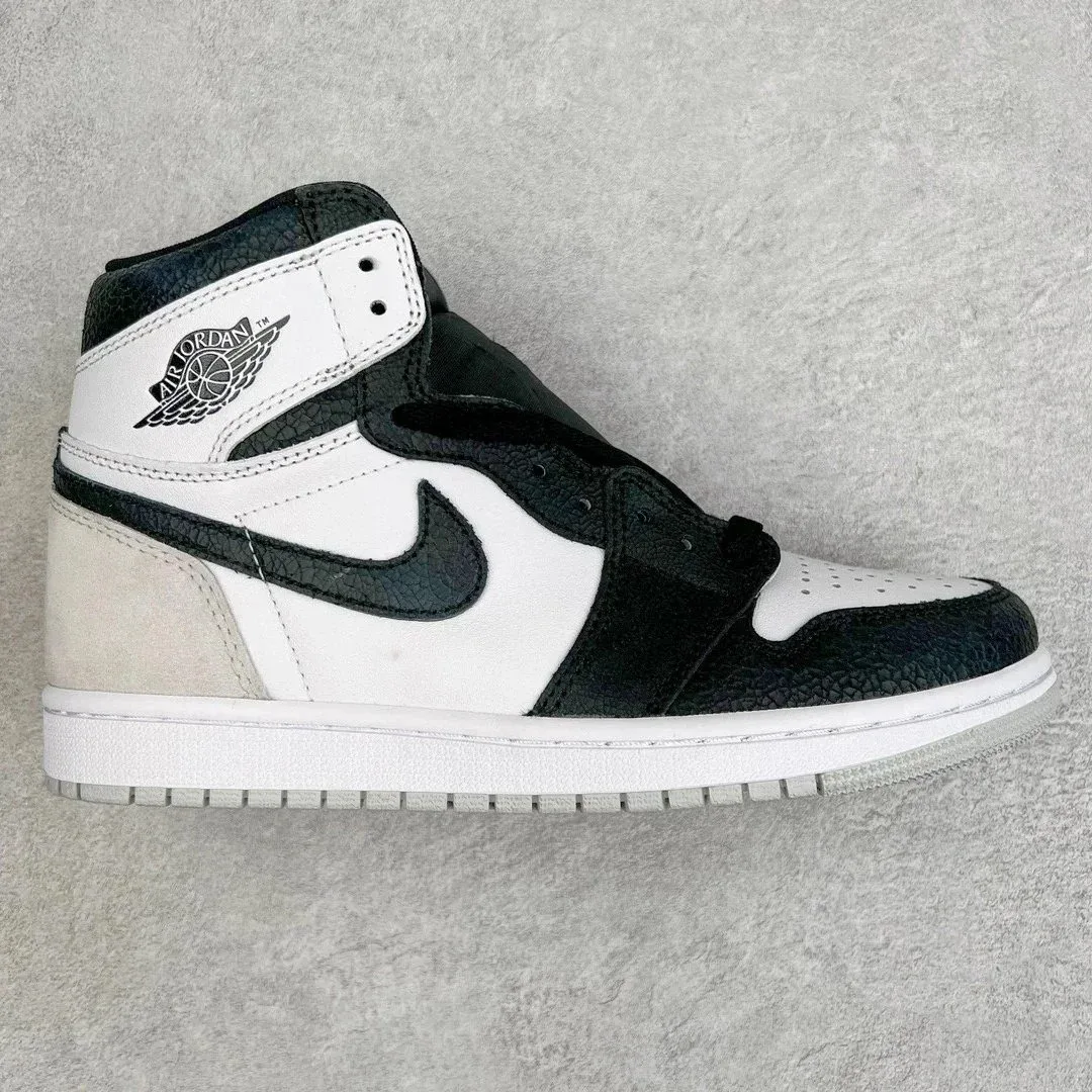 Nike Nike Air Jordan 1 High KZ AJ1灰白麂皮 Black - 1