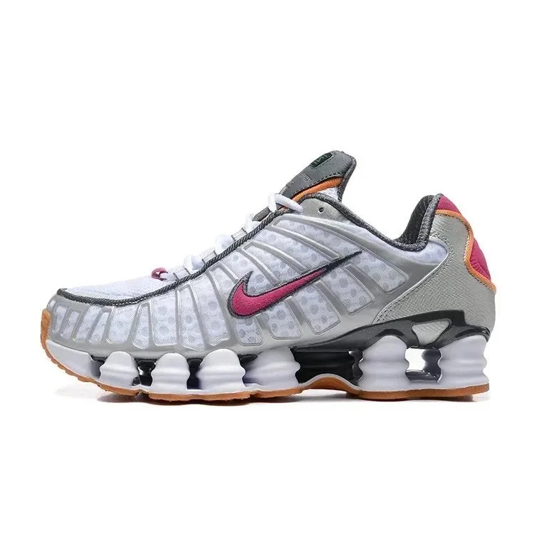 Nike Nike Shox White/Pink/Grey Sneakers White
