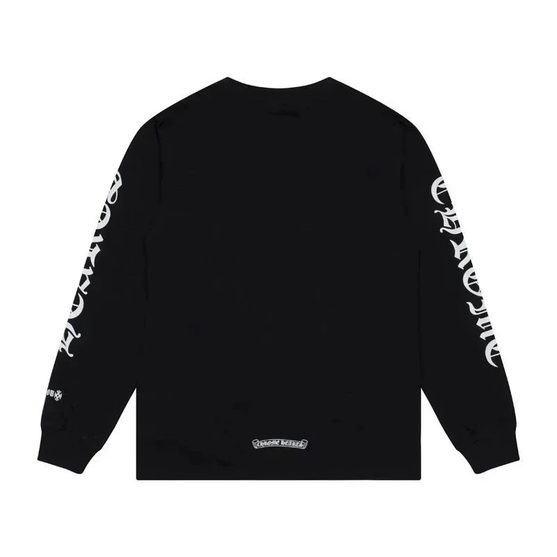 Chrome Hearts Chrome Hearts Black/White Long Sleeve T-Shirt Black