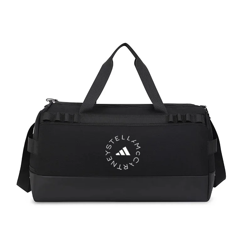 Adidas Adidas Black Duffle Bag with Stella McCartney Logo Black - 1