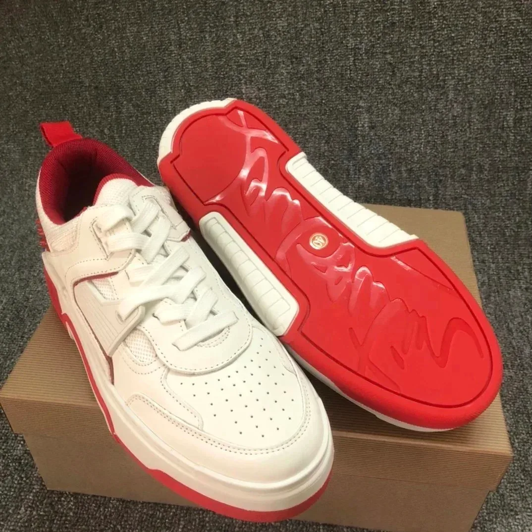 Louis Vuitton Louis Vuitton Air Jordan 1 White/Red Sneakers White - 1