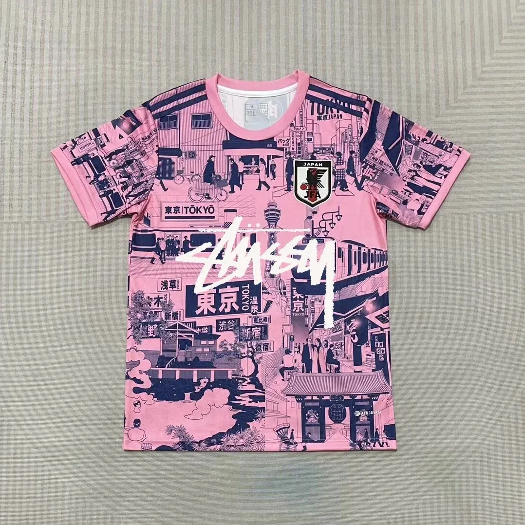 Stussy Stussy Tokyo Pink Print T-Shirt Pink - 1