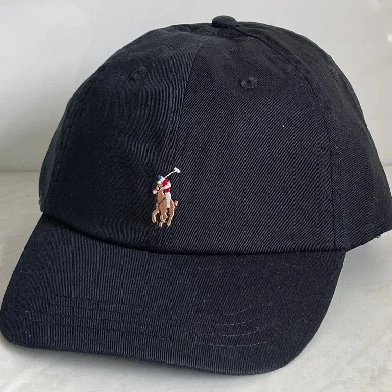 Polo Ralph Lauren Polo Ralph Lauren Classic Logo Black Cap Black - 1