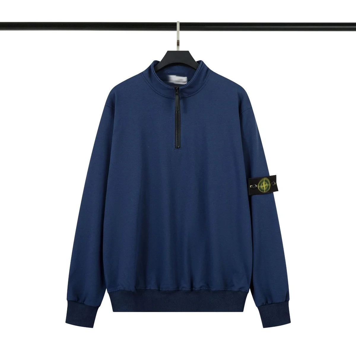 Stone Island Stone Island Navy Half-Zip Sweatshirt Navy