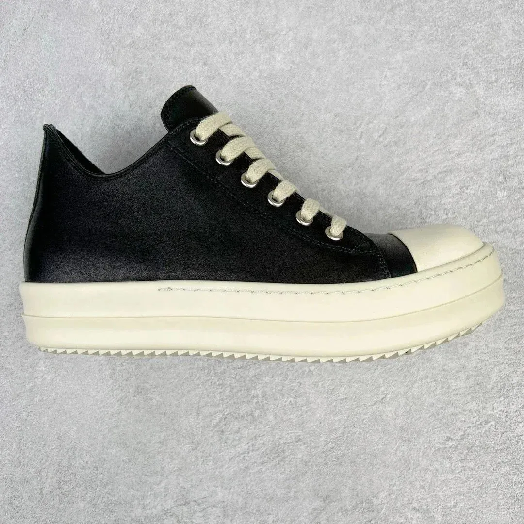 Rick Owens Rick Owens Geobasket Black/Cream High-Top Sneakers Black - 1