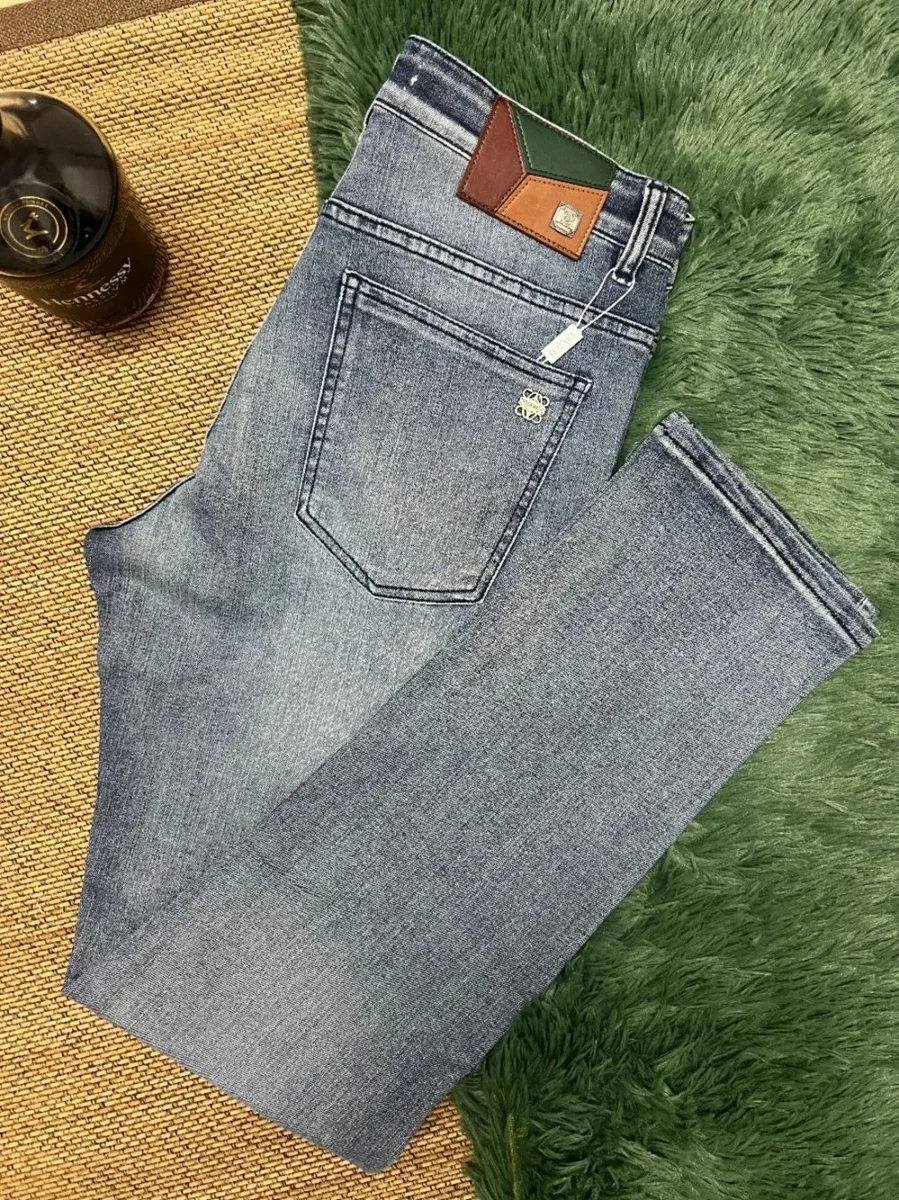Chrome Hearts Chrome Hearts Light Wash Blue Jeans Blue