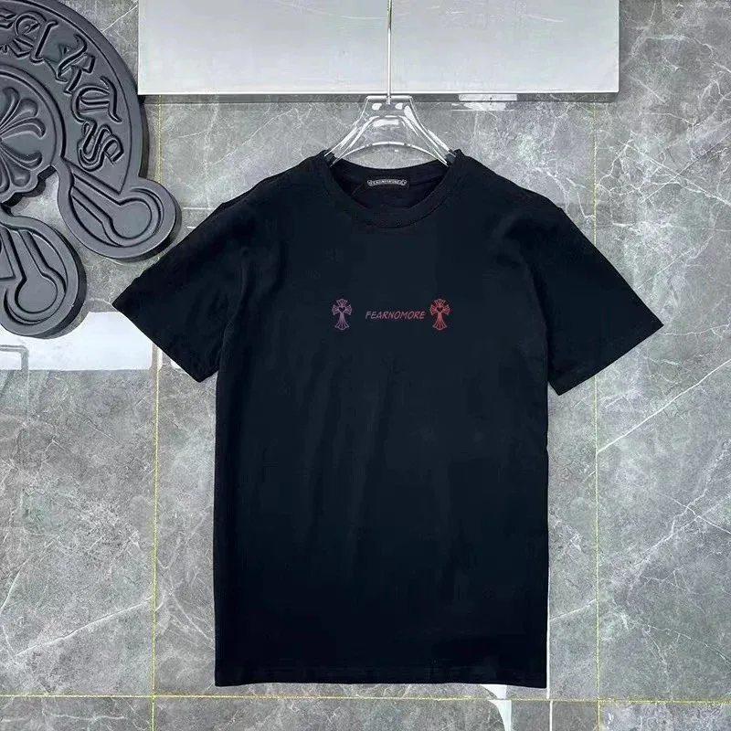 Chrome Hearts Chrome Hearts FEARNOMORE Black T-Shirt Black - 1