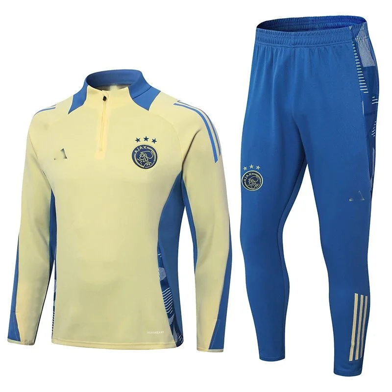 Adidas Adidas Tiro Yellow/Blue Ajax Training Tracksuit Yellow