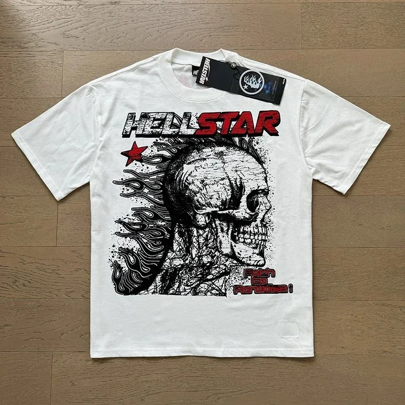 Hellstar Hellstar White 'Path to Paradise' T-Shirt White - 1