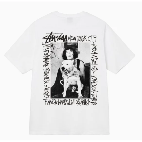 Stussy Stussy Stüssy Bear T-Shirt White White - 1