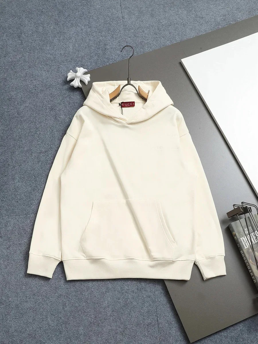 Gucci Gucci Cream Oversized Hoodie Cream
