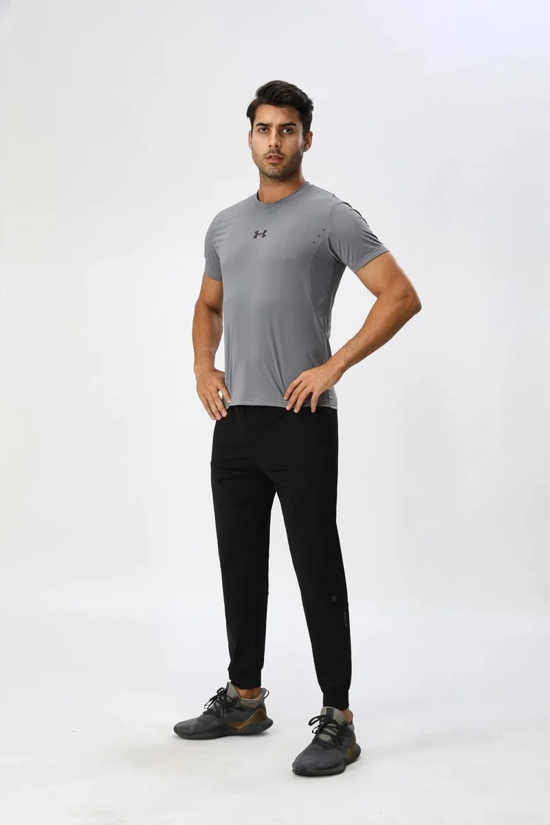 Under Armour Under Armour Grey HeatGear T-Shirt Men's Grey - 1