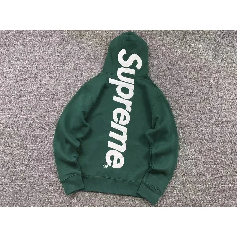 Supreme Supreme Green Supreme Box Logo Hoodie Green - 1