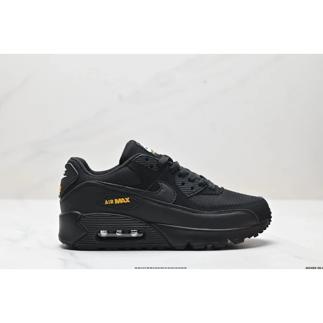Nike Nike Air Max 90 Black/Gold Sneaker Black
