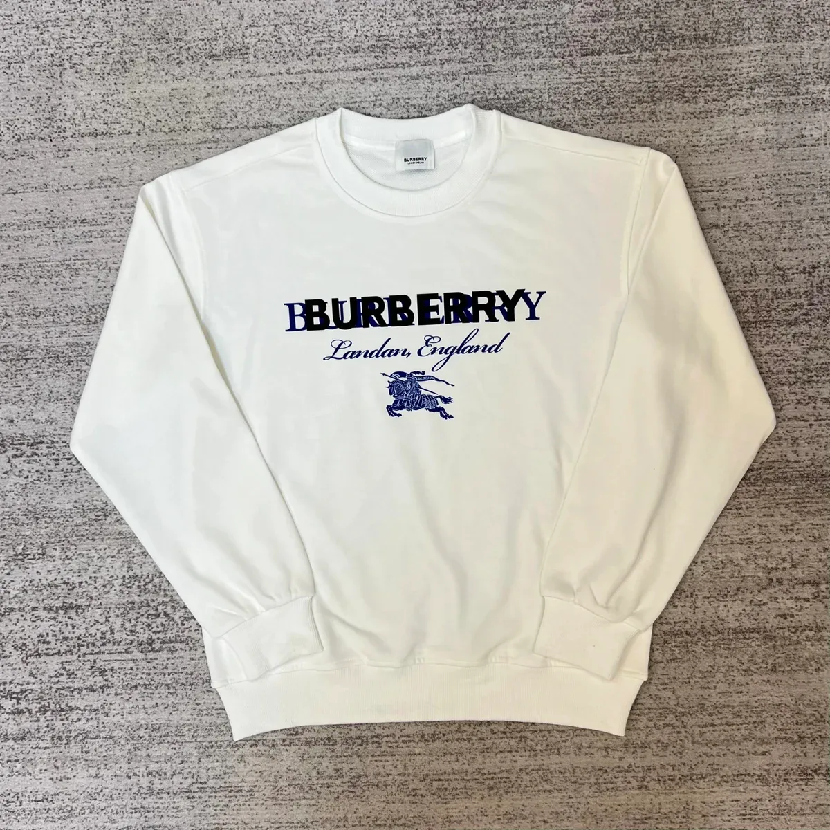 Burberry Burberry Knight White/Blue Sweatshirt White
