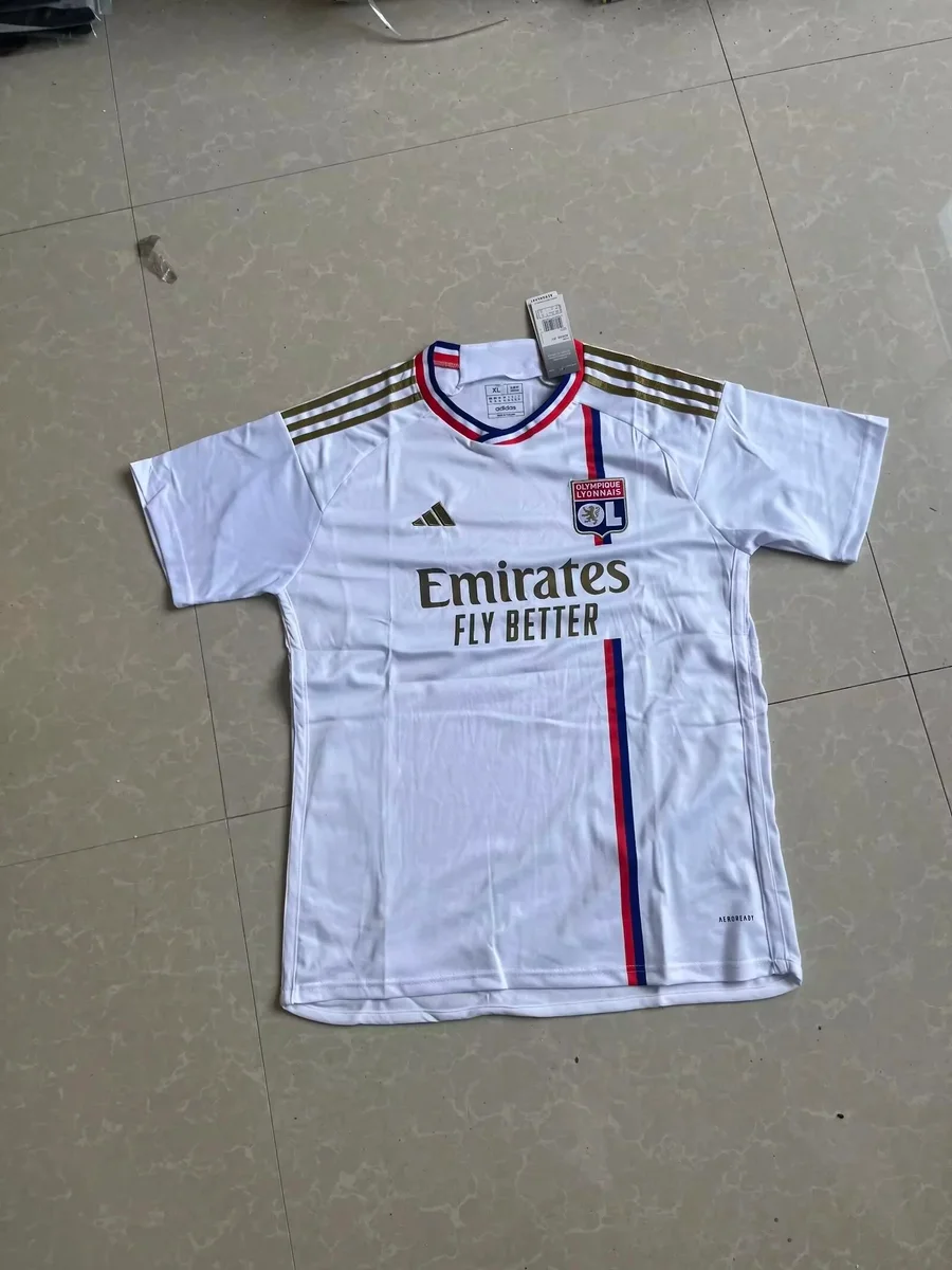 Adidas Adidas Olympique Lyonnais White Football Jersey White - 1