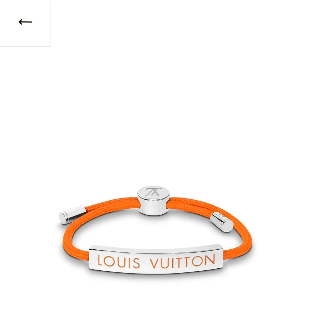 Louis Vuitton Louis Vuitton Orange Cord Bracelet Orange