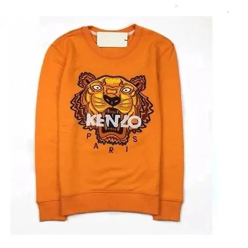 Kenzo Kenzo Tiger Print Orange Sweatshirt Orange - 1