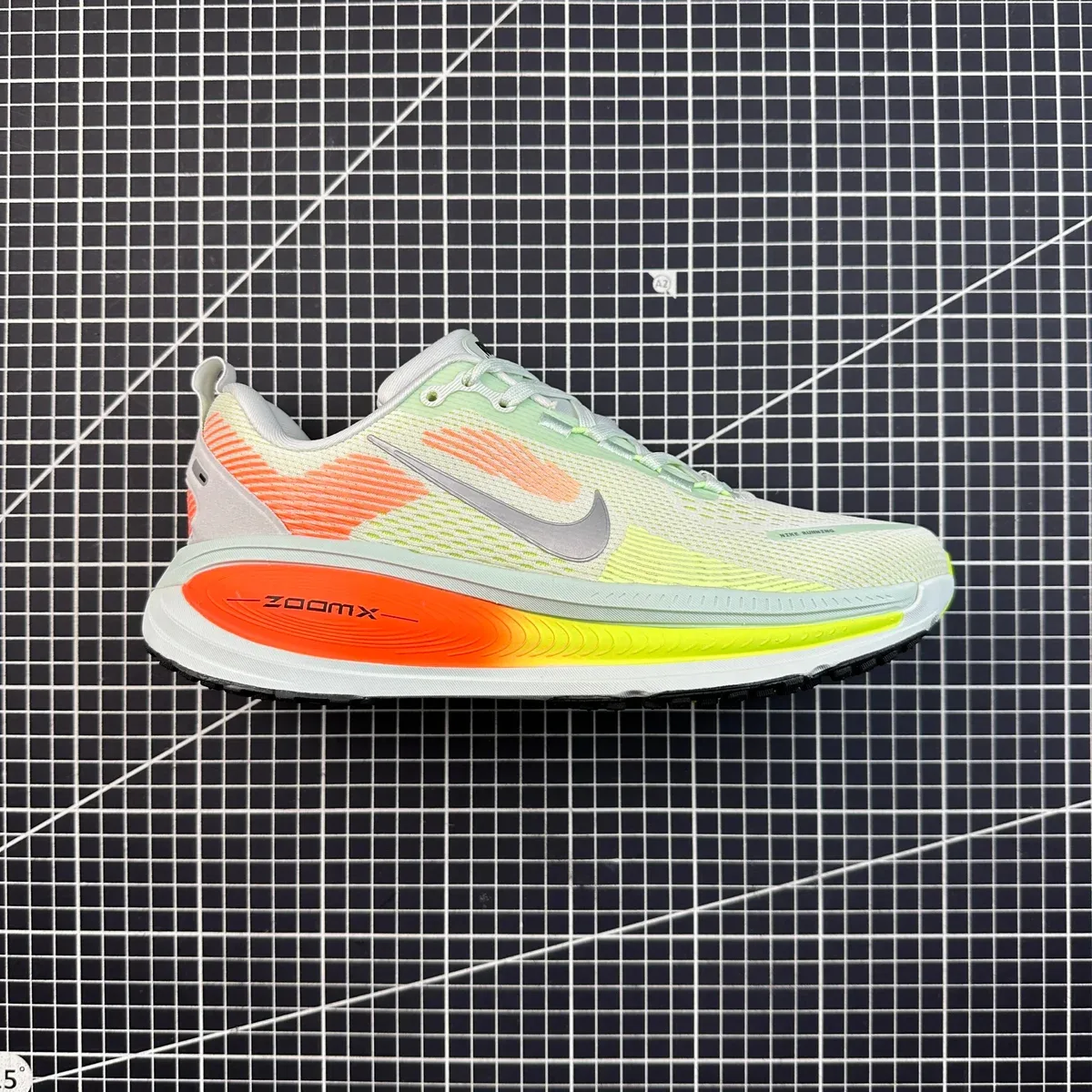 Nike Nike Zoom Pegasus Mint/Orange/Yellow Running Shoe Multicolor