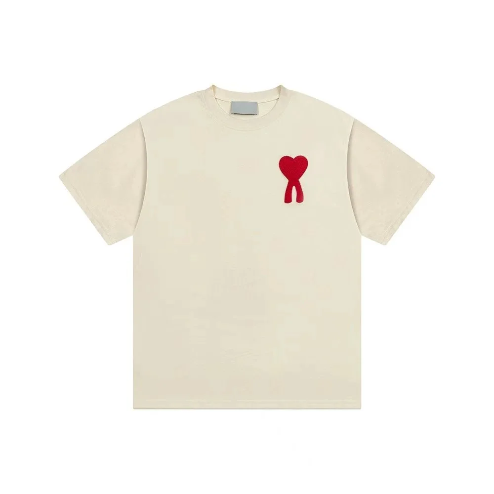 Maison Margiela Maison Margiela Cream Heart T-Shirt Cream - 1