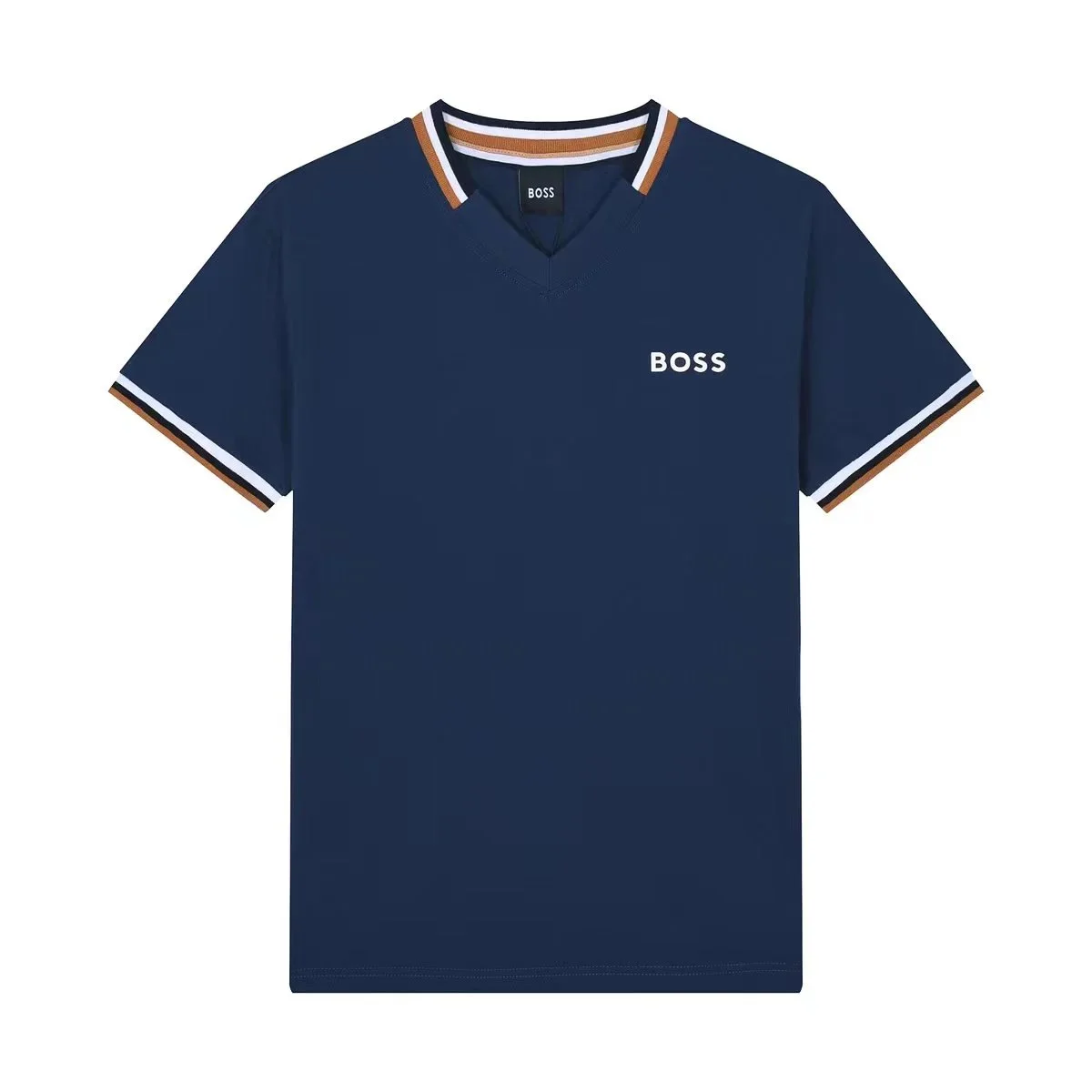 Hugo Boss Hugo Boss Navy BOSS Logo T-Shirt Navy - 1
