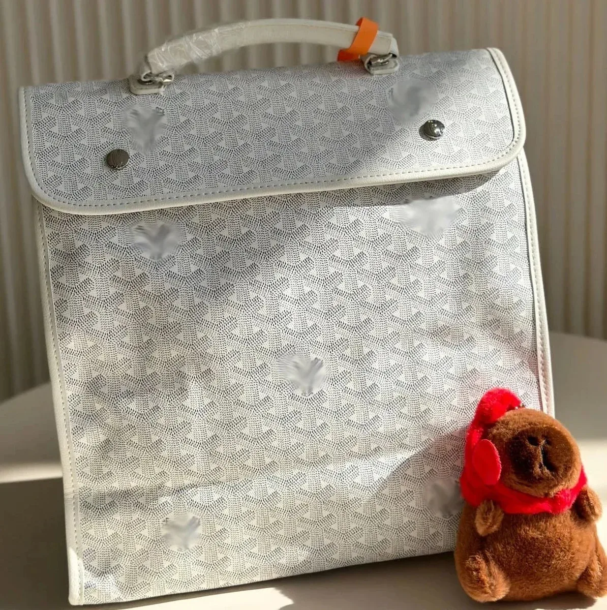 Goyard Goyard YARD White Monogram Backpack White - 1