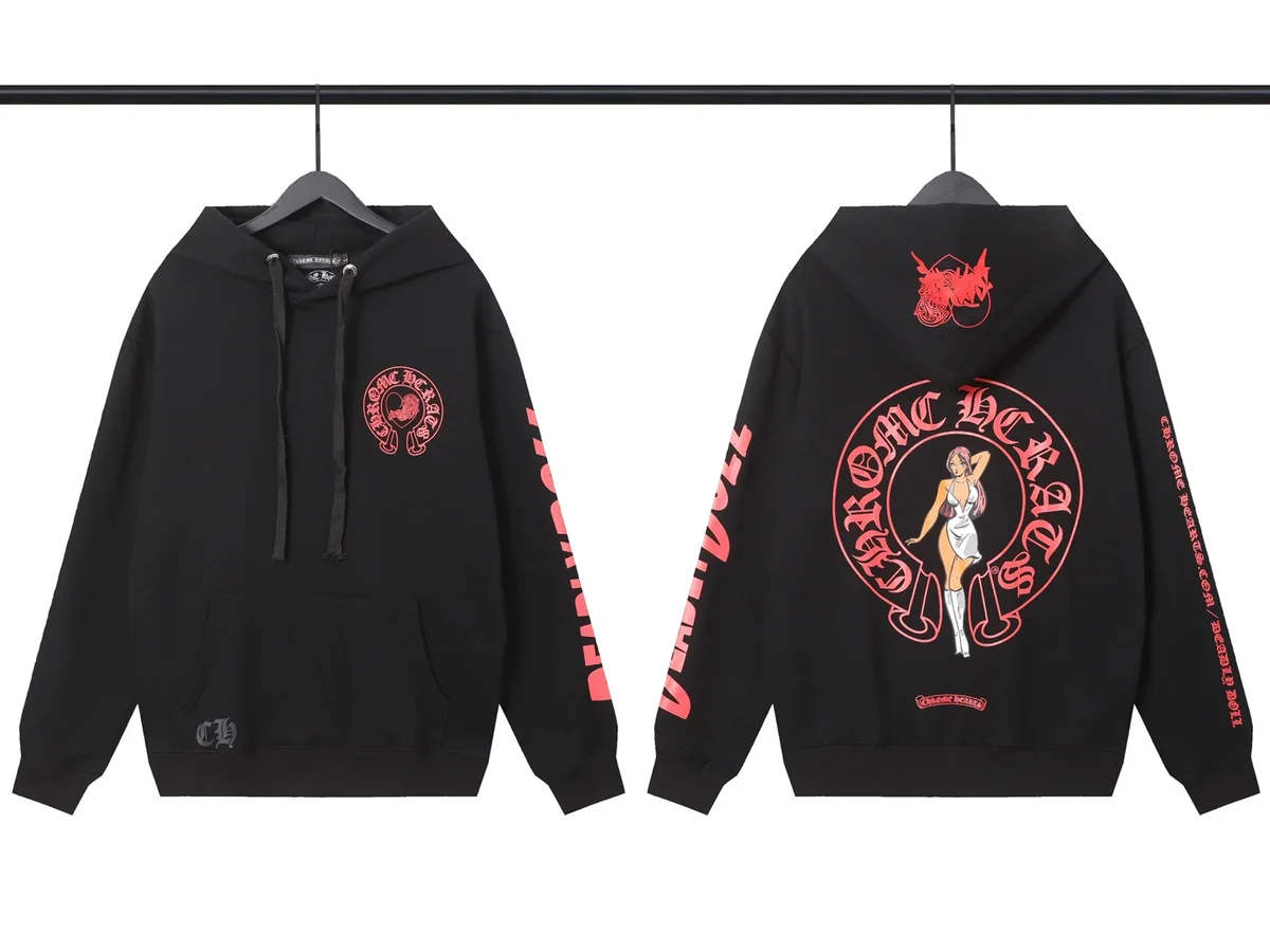 Chrome Hearts Chrome Hearts Dead Doll Black Hoodie Black - 1