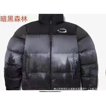 The North Face The North Face Nuptse Dark Forest Parka Black - 1