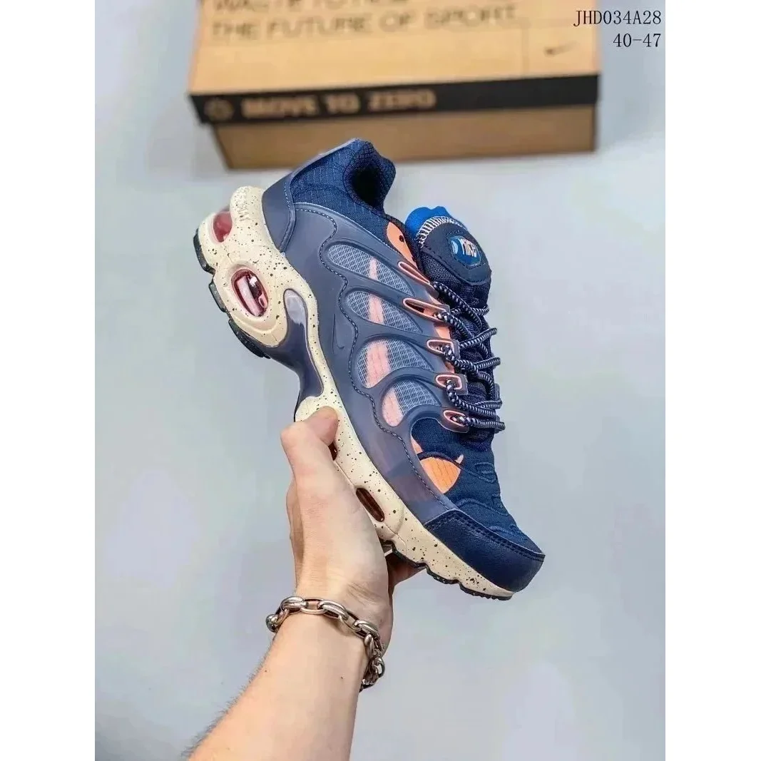 Nike Nike Air Max Tuned Air Blue & Orange Sneakers Blue - 1