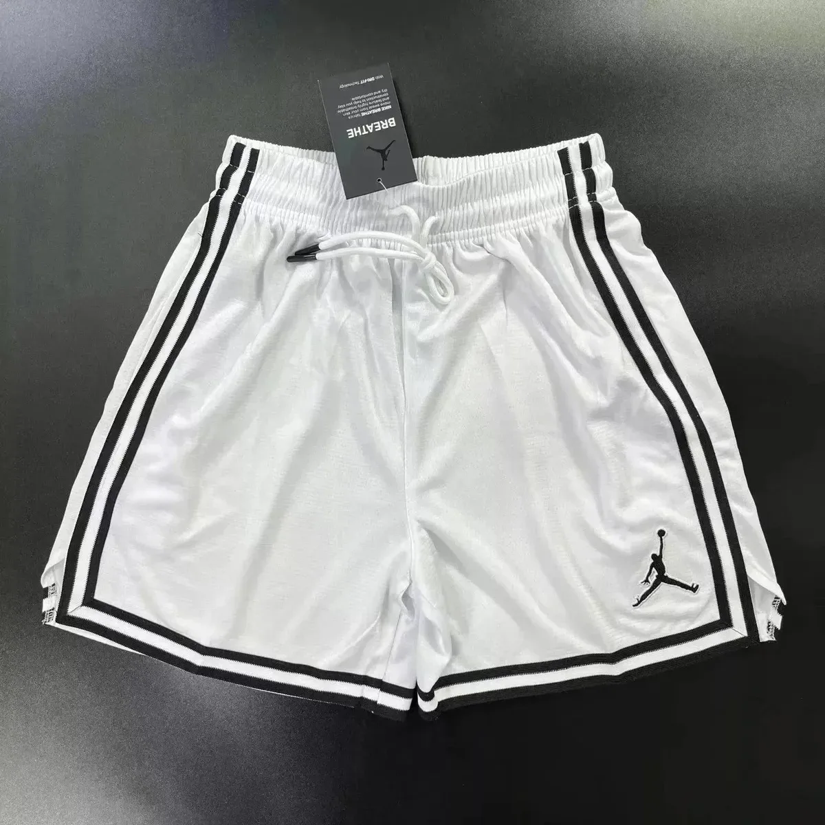 Nike Nike Air Jordan White Black Shorts White - 1