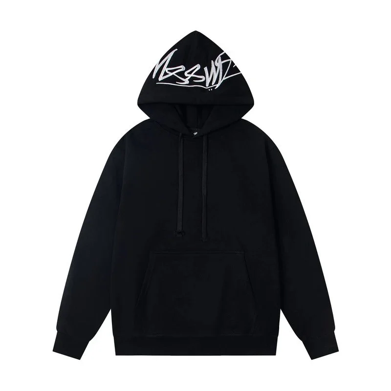 Other Black Graffiti Hoodie Black - 1