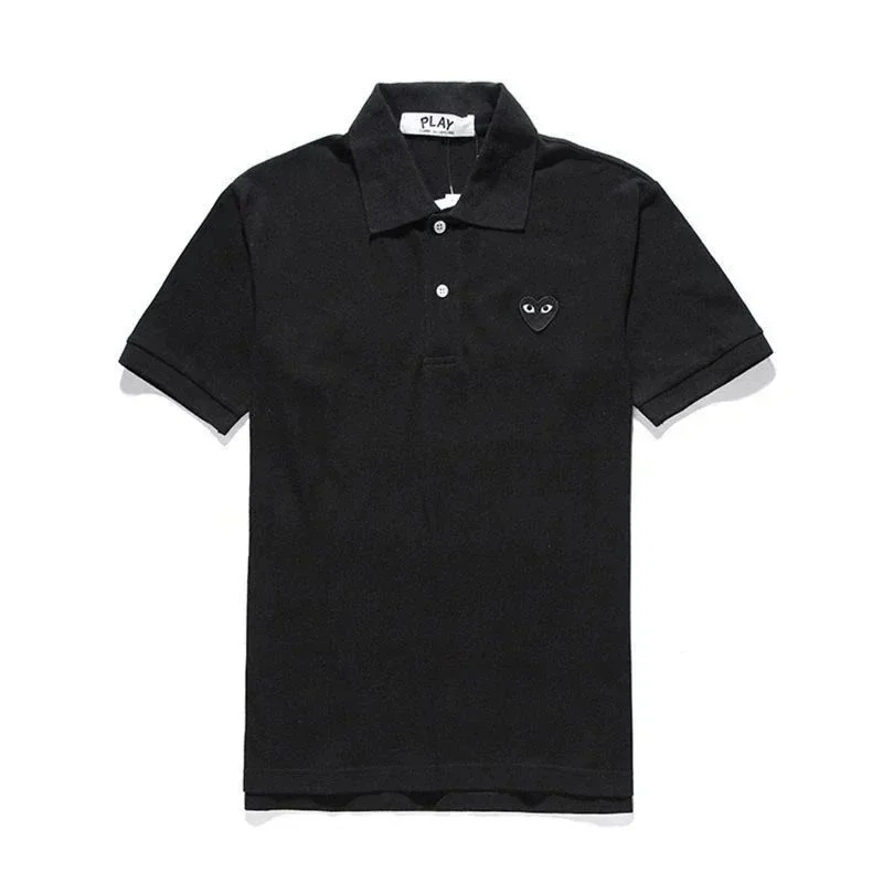 Comme des Garçons Comme des Garçons Play Black Heart Polo Shirt Black
