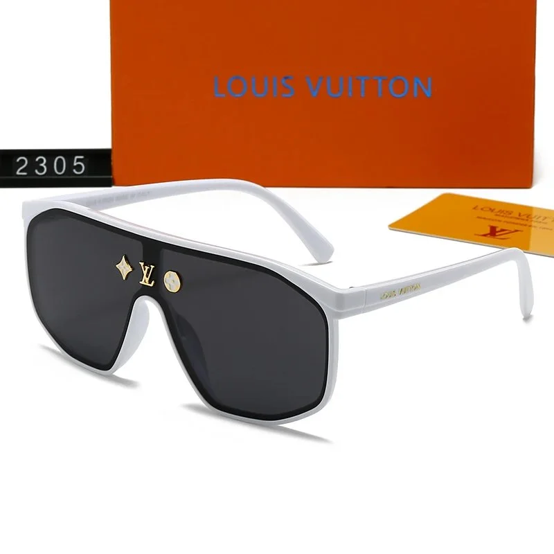 Louis Vuitton Louis Vuitton Tabi White Gold Frame Sunglasses White