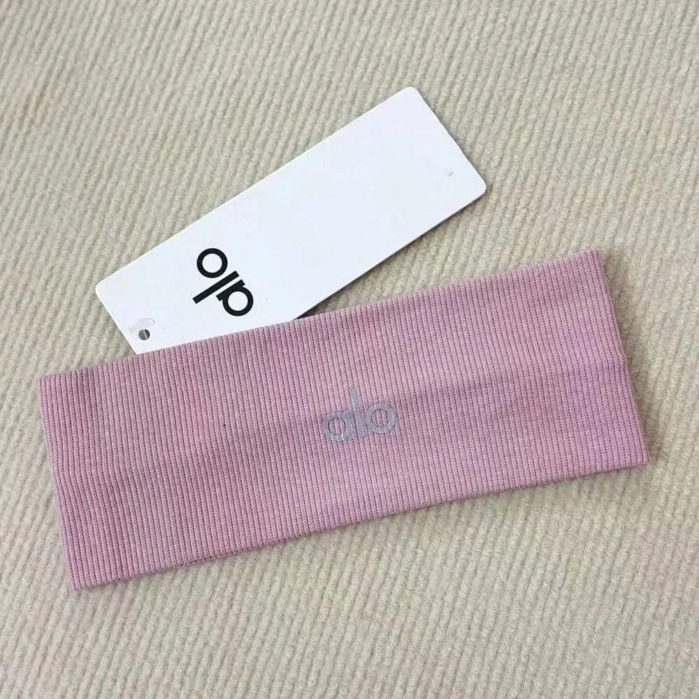 Other Skin Pink Ribbed Headband Accessory Pink - 1
