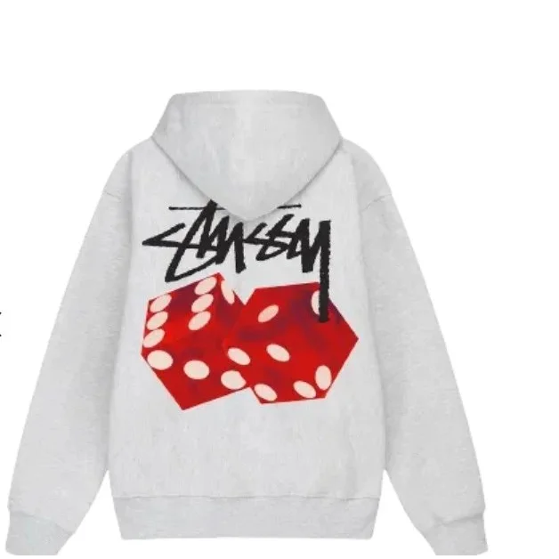 Stussy Stussy Stüssy Dice Hoodie Grey Grey - 1
