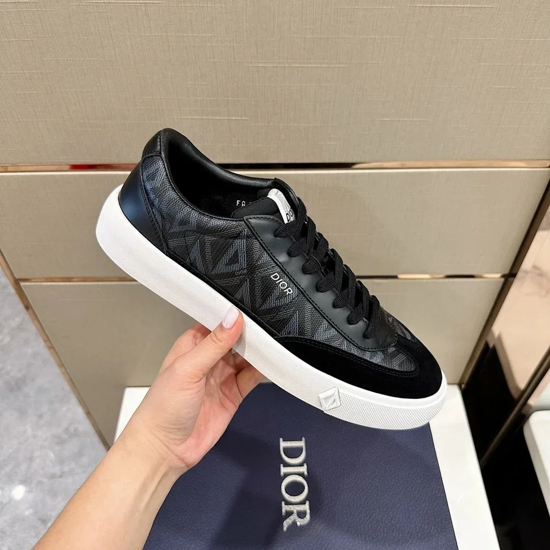 Dior Dior Dior Oblique Black/White Sneakers Black