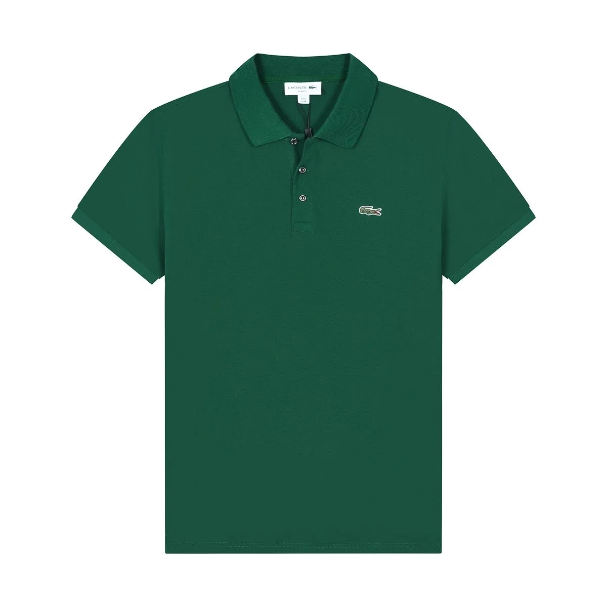 Lacoste Lacoste Green Crocodile Polo Shirt Green - 1
