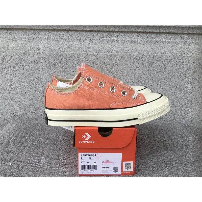 Converse Converse Chuck Taylor All Star Peach Canvas Sneakers Orange