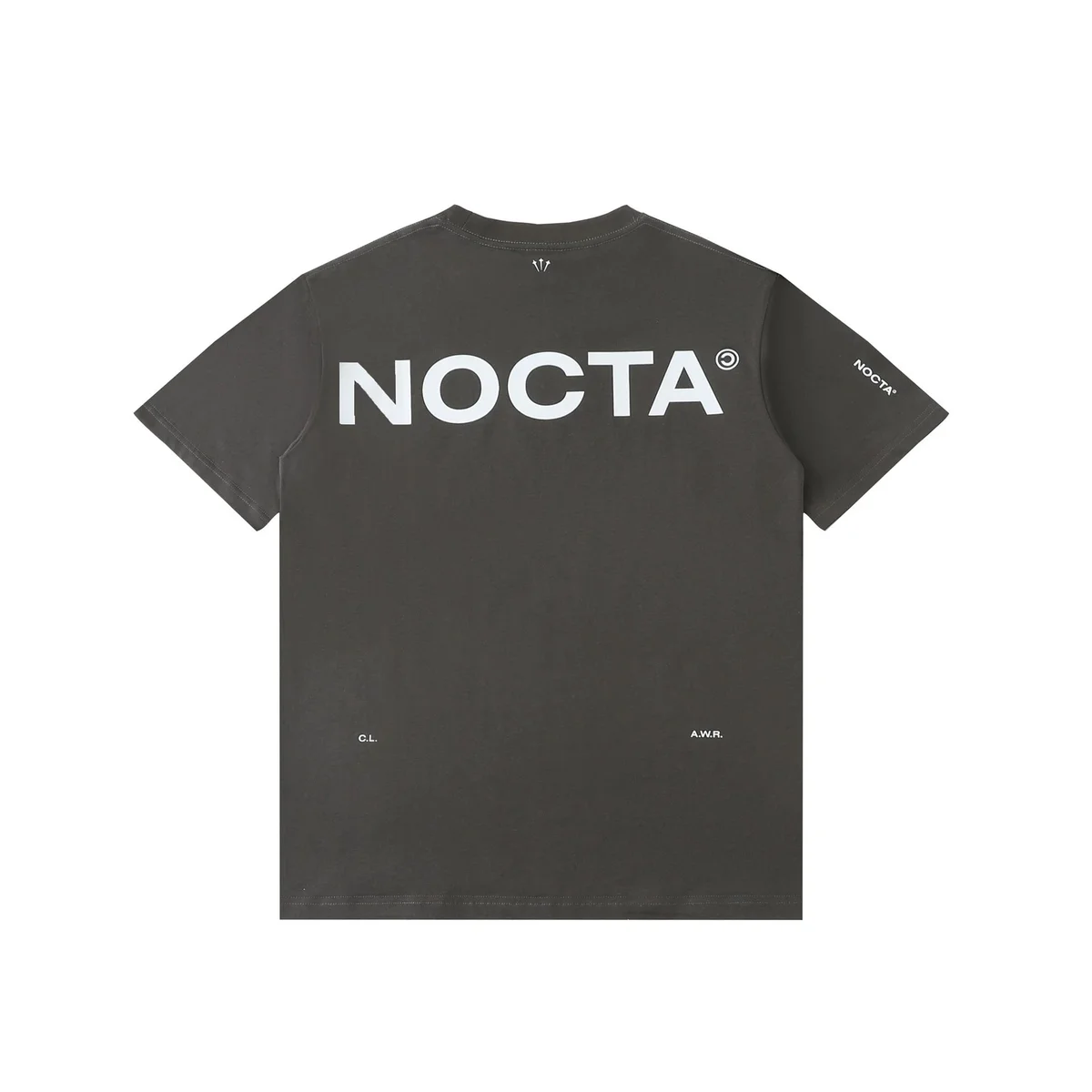 Nocta Nocta Pure Cotton Collaboration T-Shirt Dark Grey Grey - 1