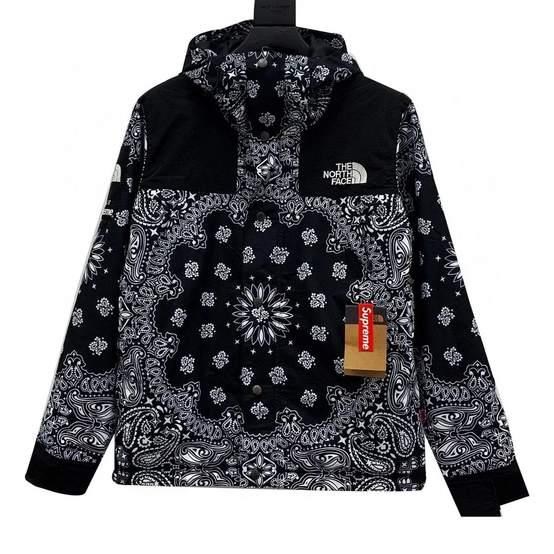 The North Face The North Face Expedition Swirl Bandana Black Jacket Black - 1