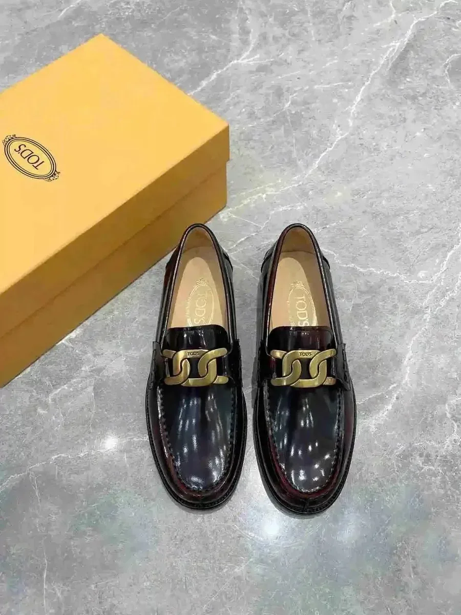 Tod's Tods T-Logo Loafers Dark Brown Brown