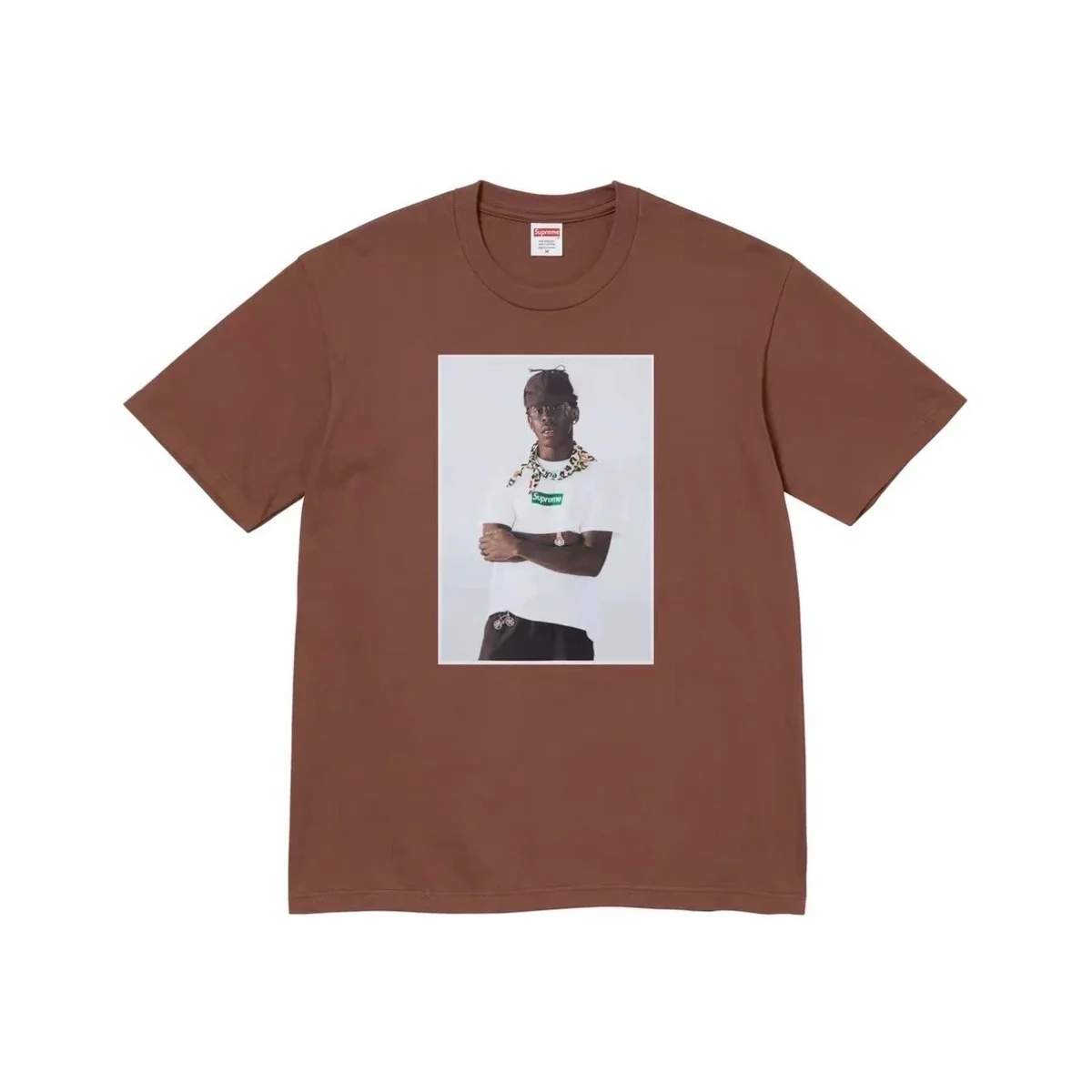 Supreme Supreme Brown Box Logo T-Shirt Brown - 1