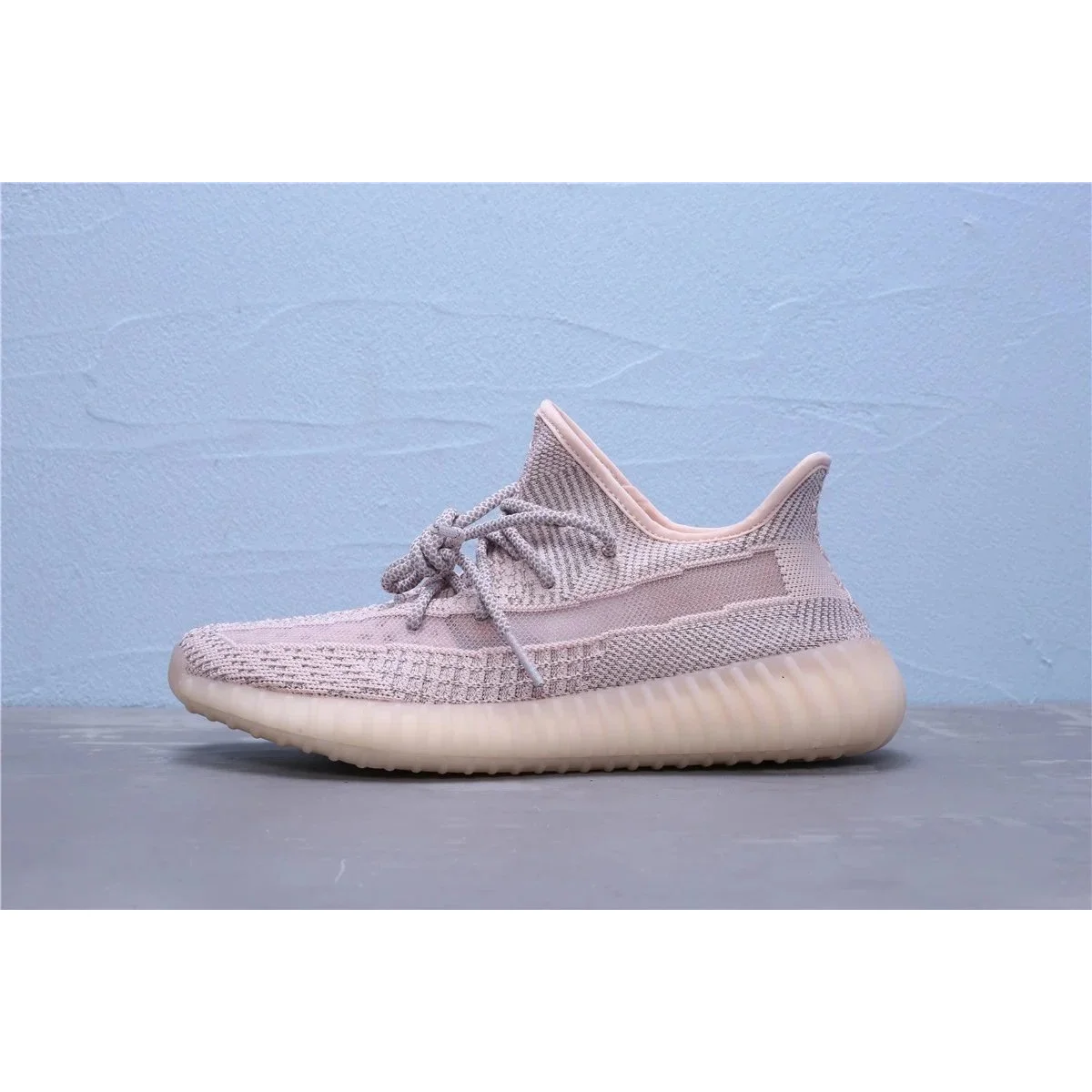 Adidas Adidas Yeezy 350 V2 Silver Pink Full Moon Star Sneakers Silver